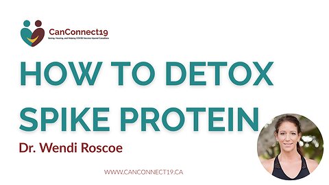 Detoxing Spike Protein with Dr. Wendi Roscoe | CanConnect19