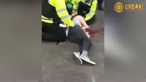 LAWLESS MUSLIMS UK ___ govt media police immigrants at war with native white brits
