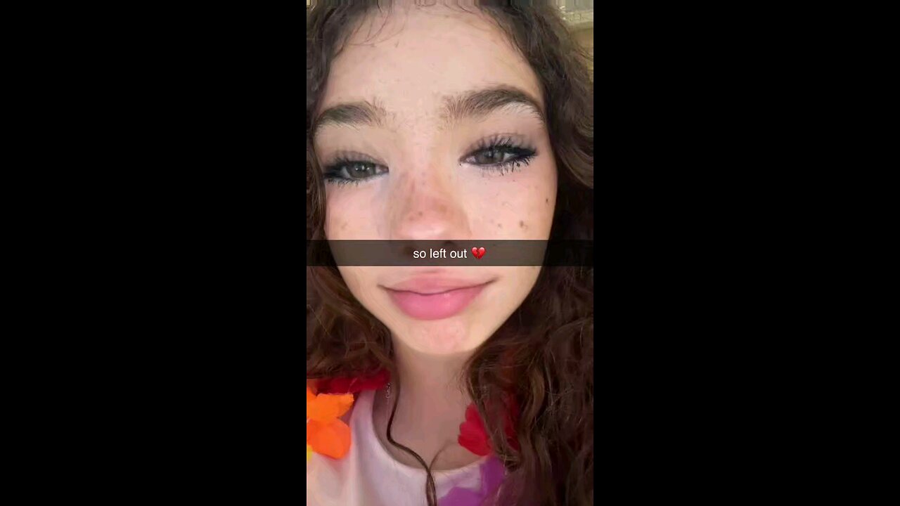 just chill young girl