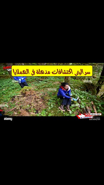 سرّ اليتي: اكتشافات مذهلة في الهملايا! #الييتي #الهملايا #أساطير