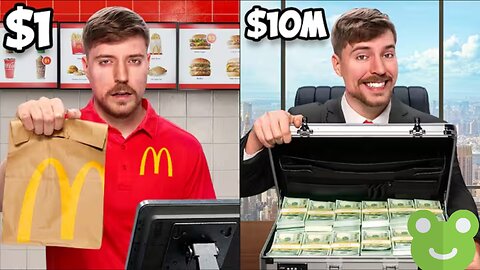 $1 Job vs $10,000,000 Job 💰 | Insane Job Comparison Challenge!