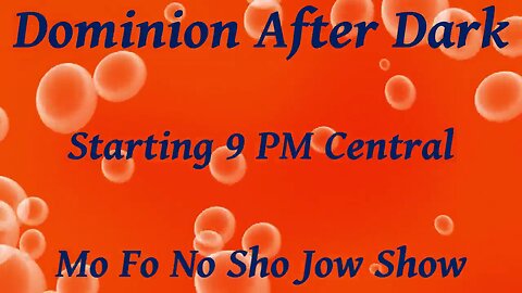 Mo Fo No Sho Jow Show - Monday Orange Slices - 07/14