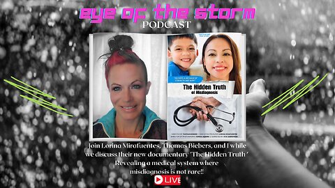 Eye of the STORM Podcast LIVE S3 E10 12/19/25 with Lorina Mirafuentes and Thomas Biebers