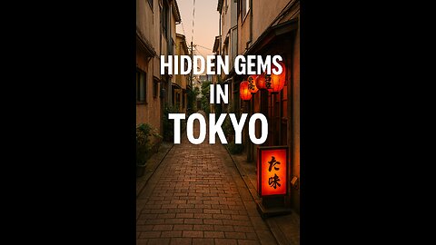 Top Hidden Gems in Tokyo 🇯🇵 | Discover Secret Spots Beyond the Tourist Map! | HealWell Guide