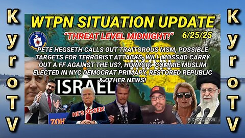 Situation Update - June 25, 2025 (edited version) (Swedish subtitles)