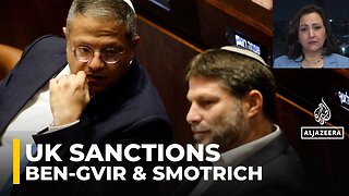 UK and allies to sanction far-right Israeli ministers Ben-Gvir_ Smotrich