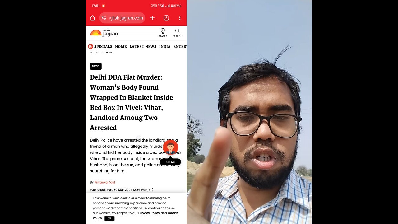 DDA flat murder: o bsdk yaa toh sharafat se surrender ho jaa ya fir mei khud aa ke teri marammat kru