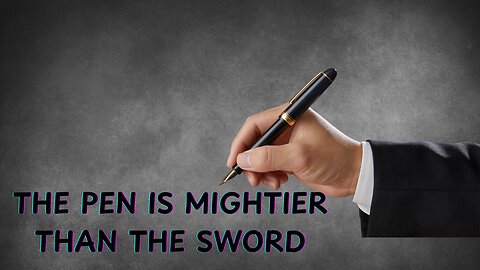 Pastor Matthew Stucky | The Pen is Mightier Than The Sword
