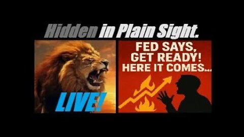 The Fed Says.... GET READY! HERE IT COMES. Bond Market INFLATION Red Flare. Mannarino