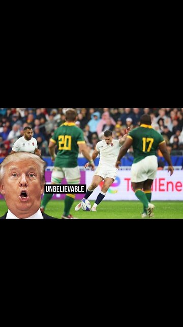 Unbelievable Drop Goal From England's Fly Half Owen Farrel