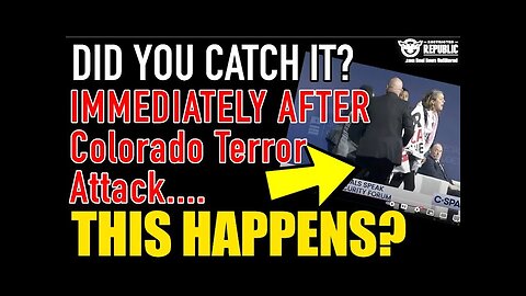 IT’S BEGUN! Immediately After Colorado Terror Attack THIS HAPPENED! Coincidence? Planned?