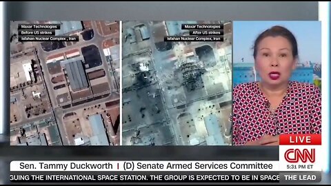 Sen Tammy Duckworth Claims By Bombing Iran Trump United Our Adversaries