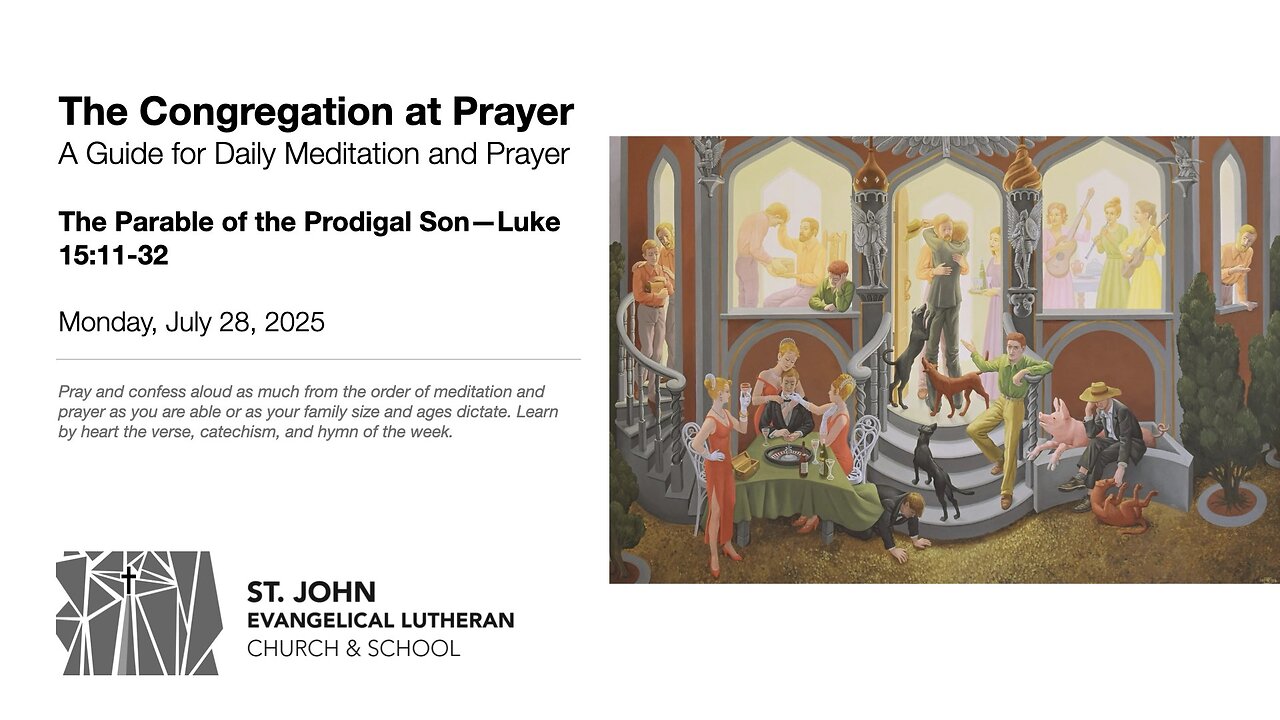 The Parable of the Prodigal Son—Luke 15:11-32