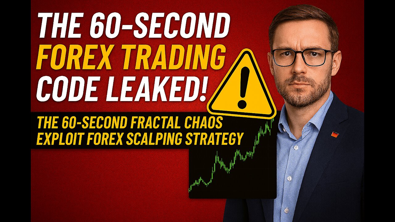THE 60-SECOND FOREX TRADING CODE LEAKED! The 60-Second Fractal Chaos Exploit Forex Scalping Strategy