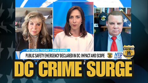 NTD News: Michael Letts on DC Crime Emergency, Youth Violence Surge & President’s Crackdown