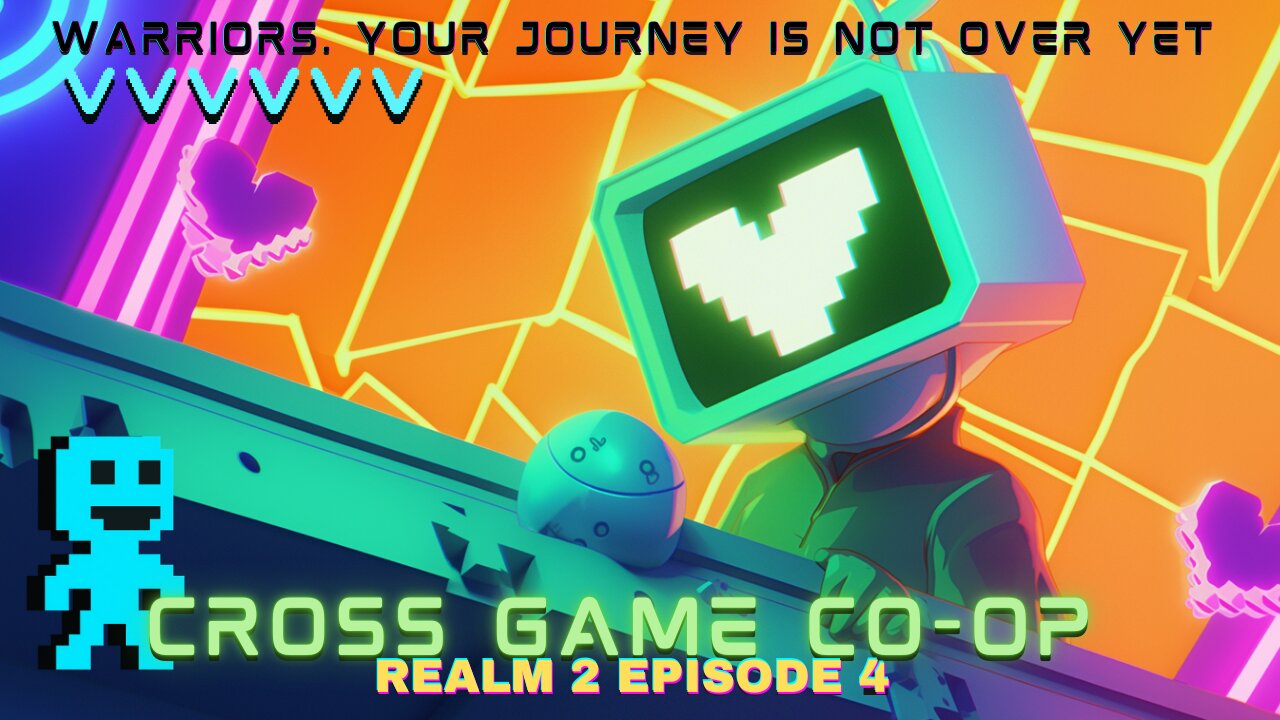 Cross Game Co-Op | Game Randomizer : Realm 2 - Episode 4 - VVVVVV DEATH BECOMES ME