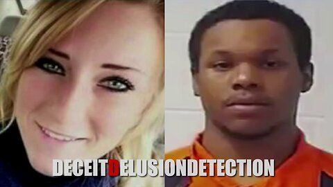 A white mother of two was beaten and strangled to death, put into a van, and her body was dumped in a wooded area near her home by a black male suspect