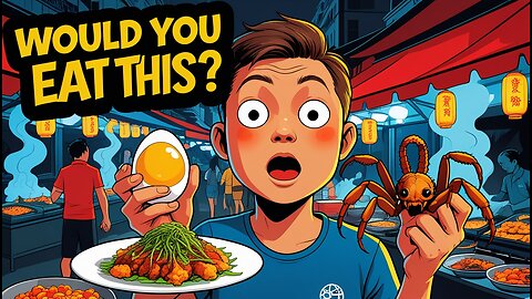 Top 10 Most Unusual Street Foods in the World | You Won’t Believe What People Eat!