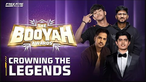LIVE | Crowning The Legends | The Booyah Awards | Free Fire MAX
