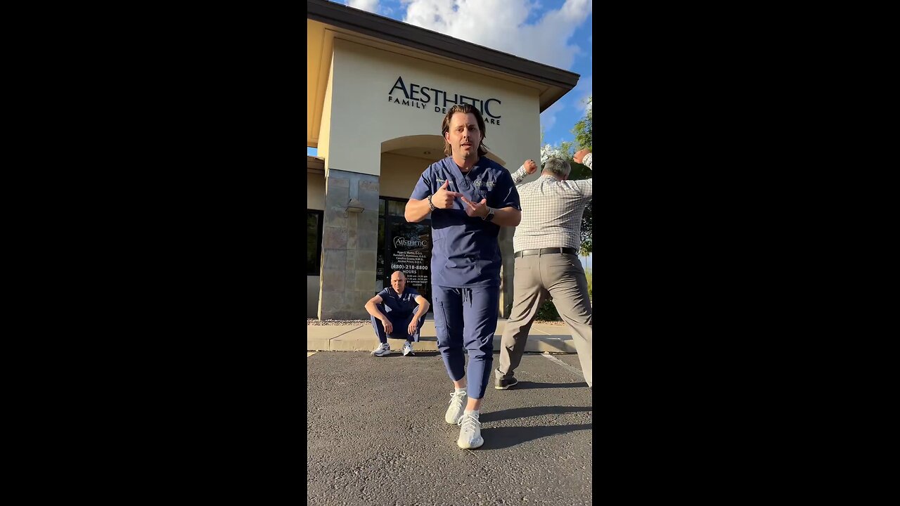 dentists throwing it back