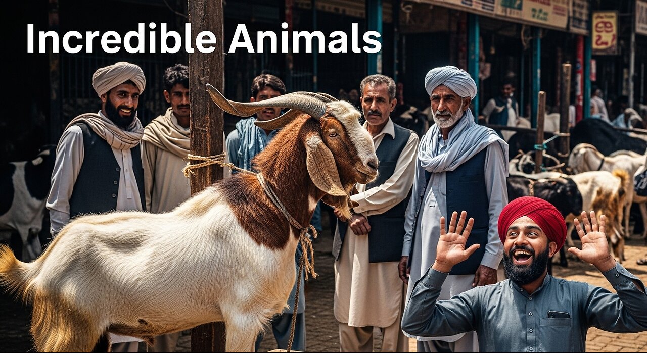 Mindblowing, Unique, Incredible AI Animals in Public, Just for Fun, AI Video 02
