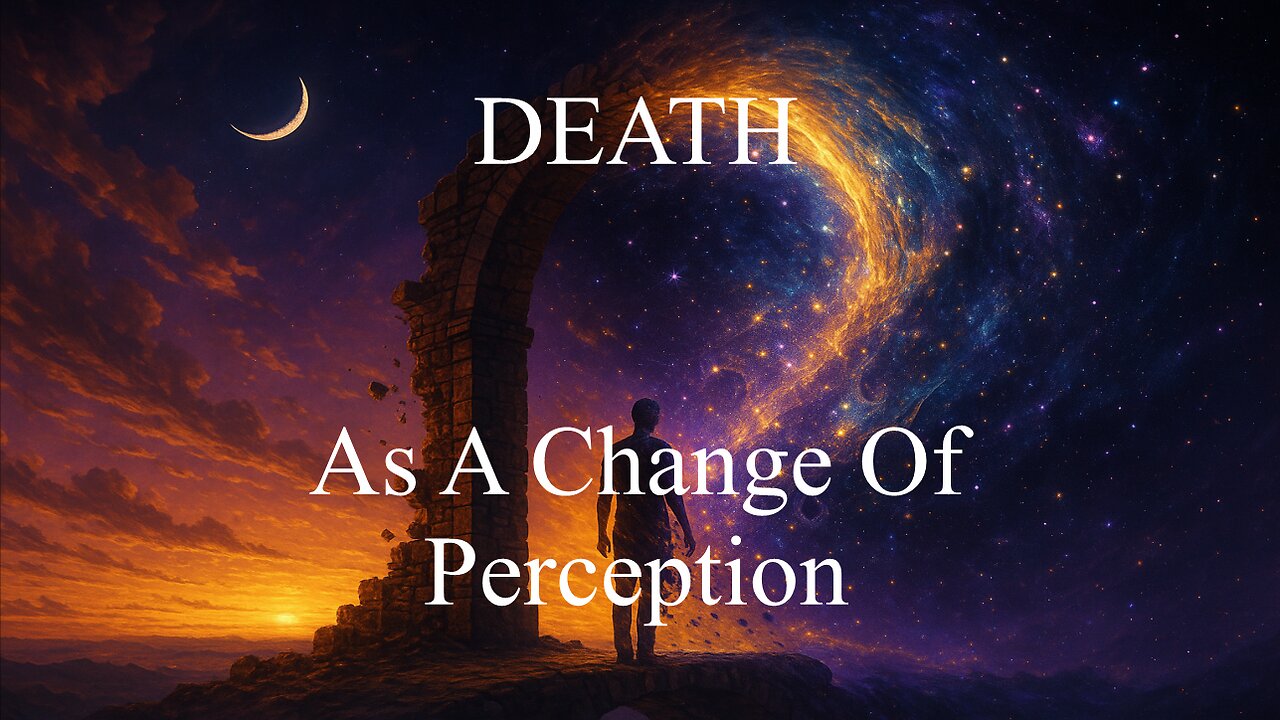 Death As A Change of Perception