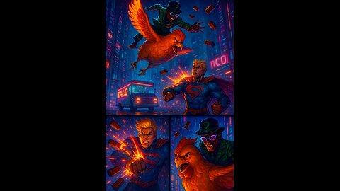 Strawman vs Diddler & The Orange Chicken Nuggets 2025 TACO 🌮 Truck special. Trump's faves..