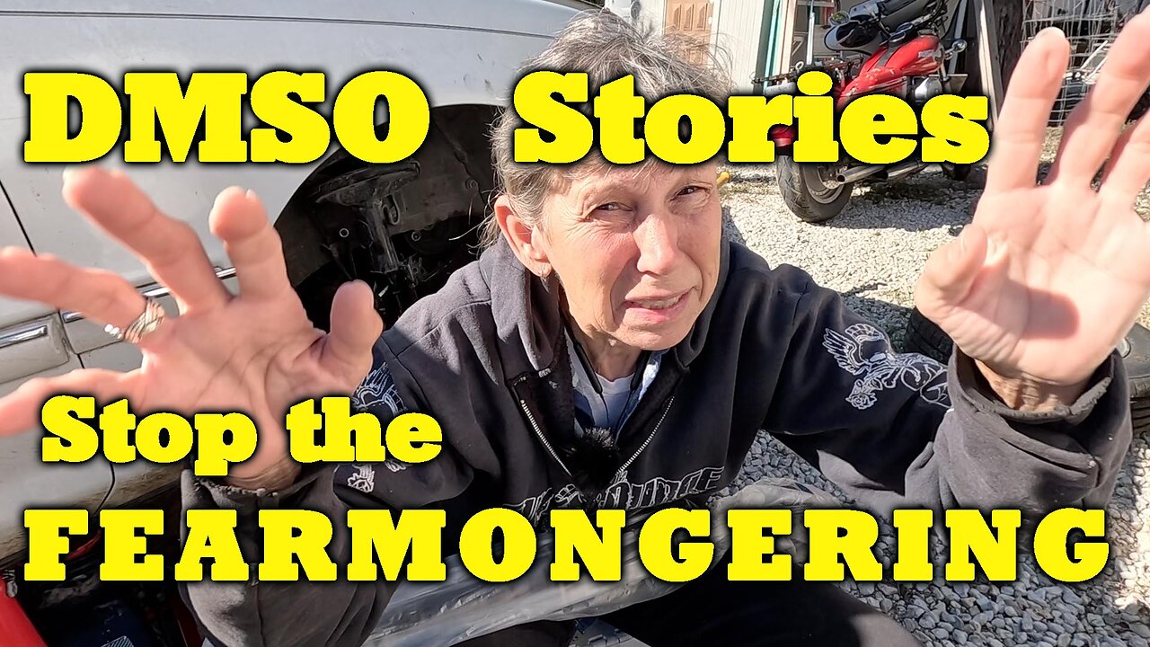 DMSO: Industry vs Home use & Fearmongering