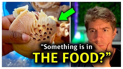 This Man's Video Terrified Me: This Is Getting Out Of Control Something Is In The Food