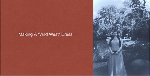 Making A Wild West Dress