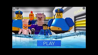 Escaping from a WATER MODE BARRY'S PRISON RUN! And BECAME EVERYONE