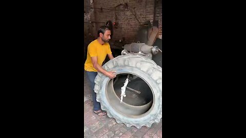 Tyre rethreading process