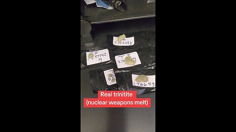 real trinitite