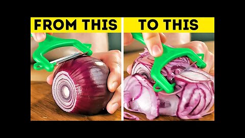 How to Peel and Slice Fruits and Vegetables 🍅🧅🔪
