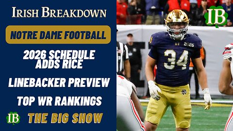Notre Dame 2025 Linebacker Preview - Ranking The Top WR In College Football