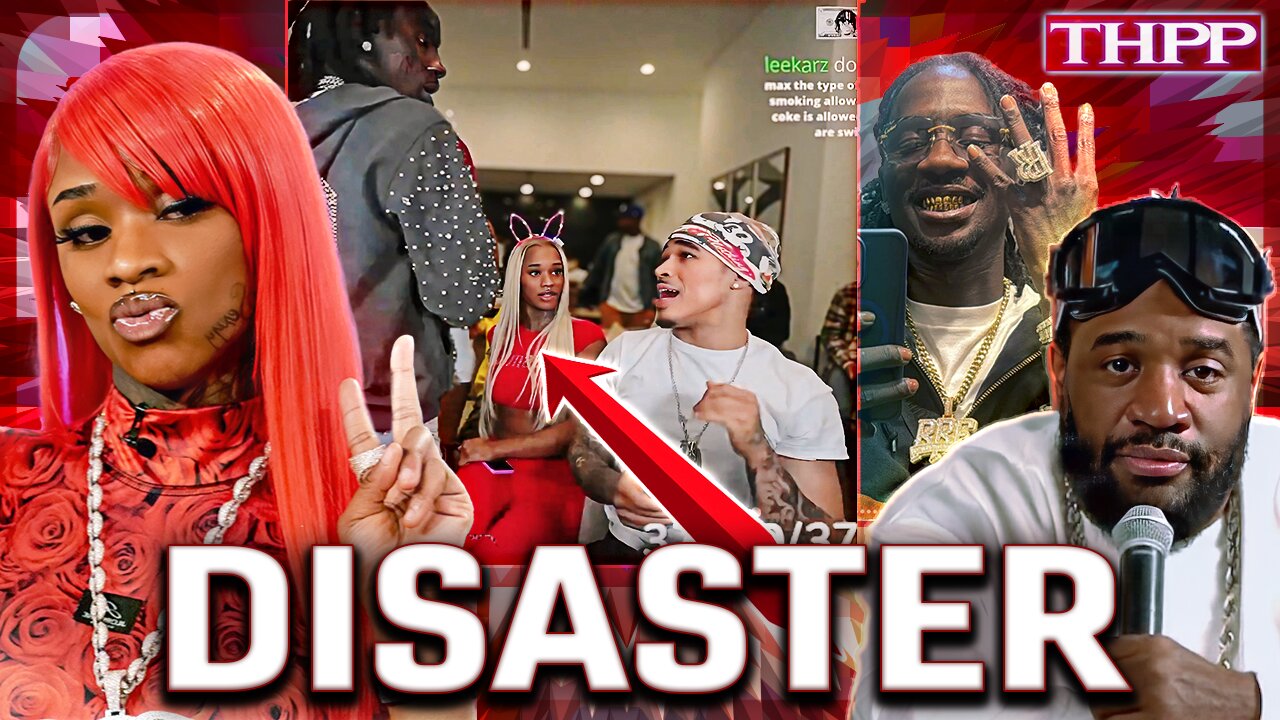 Sexyy Red and STRUGGLE Rappers TURN UP Being Mad Disrespectful at Famous Livestreamer's House!