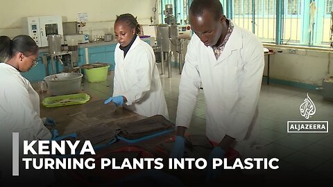 Tackling an environmental crisis: Kenyan start up turns water hyacinth to bioplastic