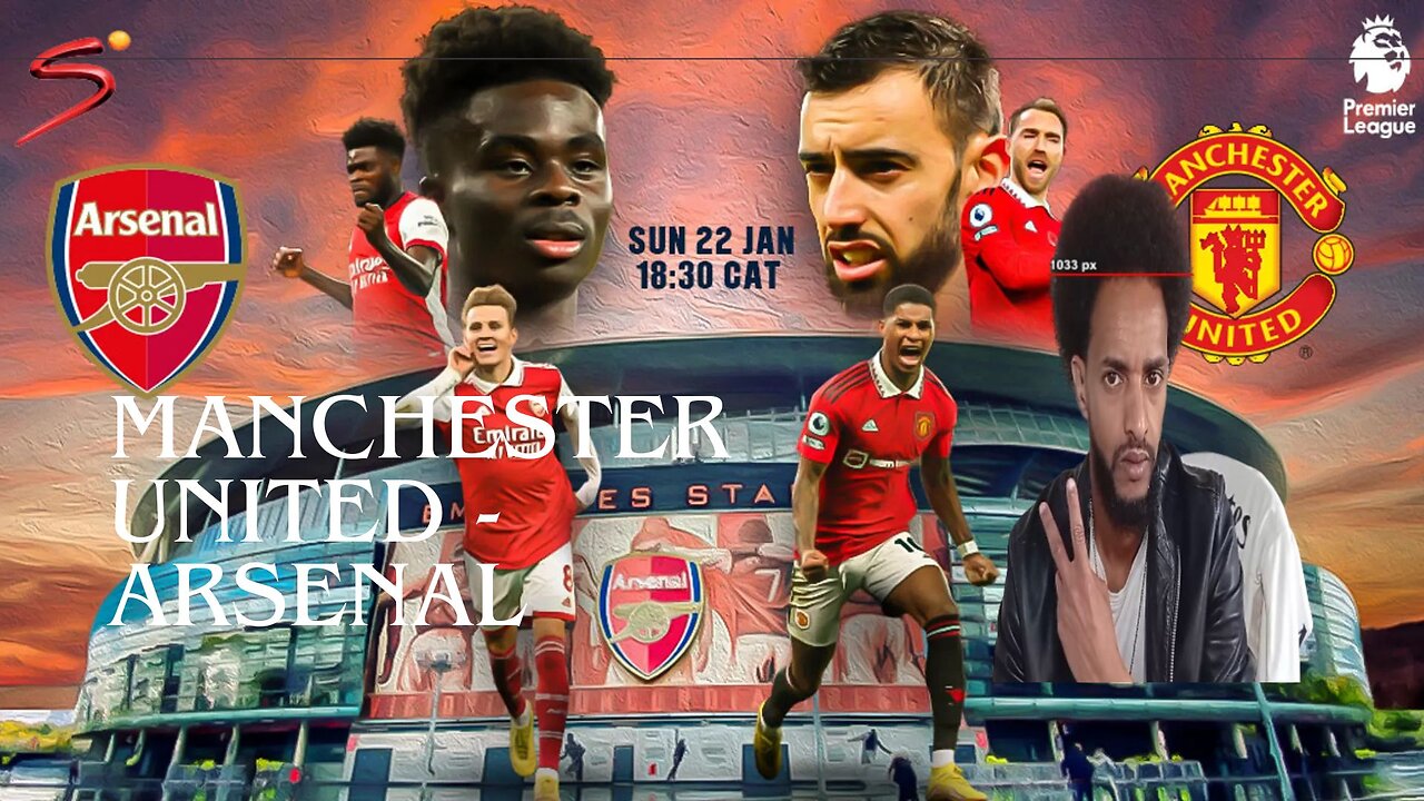 Manchester United - Arsenal live watching the math