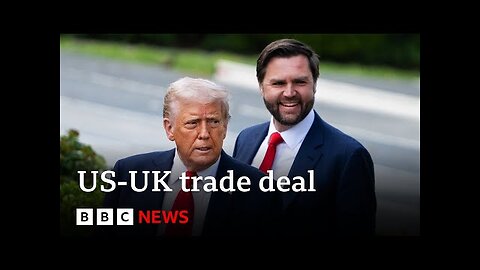 US Vice-President JD Vance says 'good chance' of trade deal with UK | BBC News