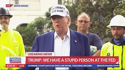 Trump throws tantrum over Fed Chair not doing what he wants