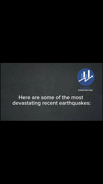 Here are some of the most devastating recent earthquakes...