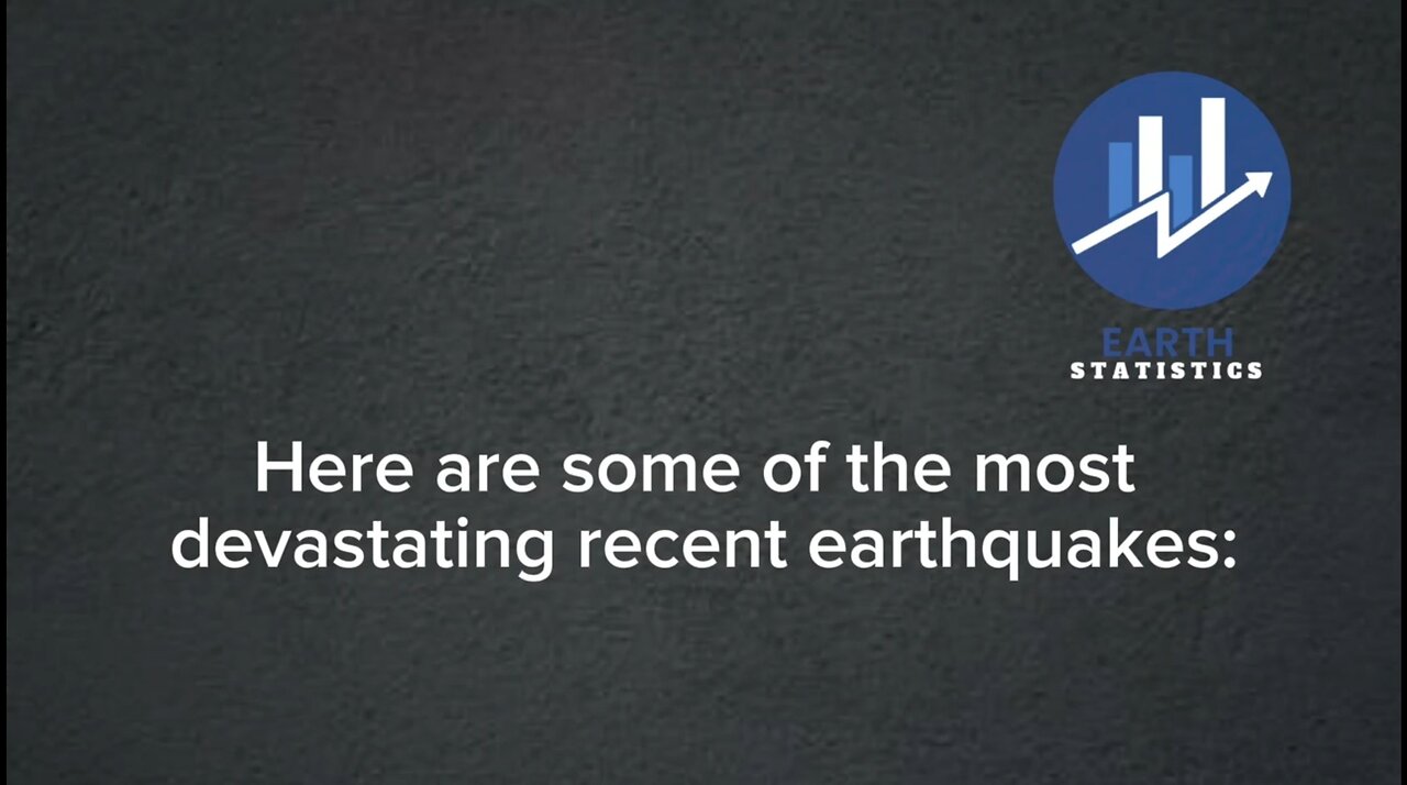 Here are some of the most devastating recent earthquakes...
