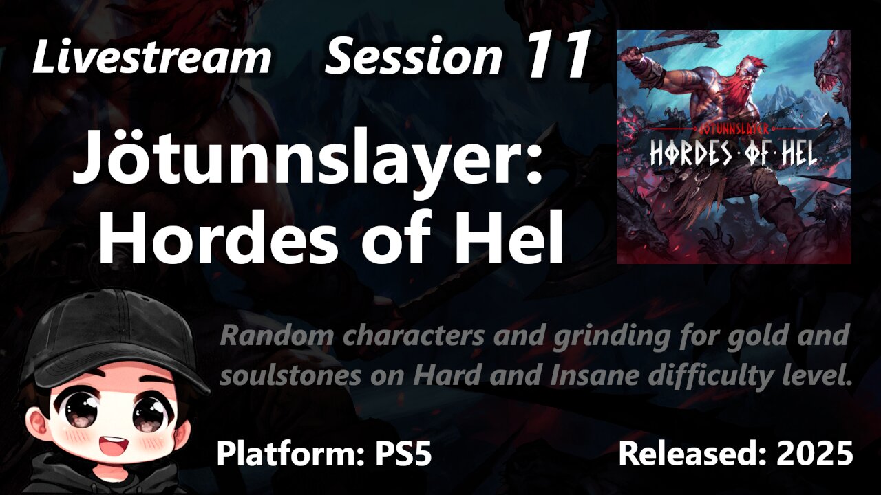 Jötunnslayer: Hordes of Hel (PS5) - Session 11 - Hard and Insane gold and soulstone hunting