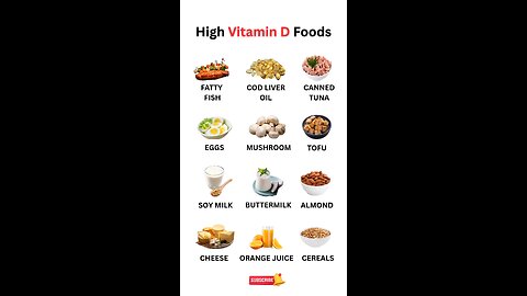 HIGH VITAMIN D FOOD
