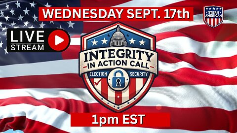Final 2025 Election Integrity Call Live Stream