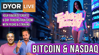 Day Trading Bitcoin and Nasdaq with Pedro. Learn to PROFIT!