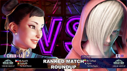 Kuya Kalbo SF6 Ranked Match Roundup. Chun Li Master Rank [Hori Fight Stick]
