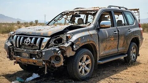 Toyota prado 2010 ultimate repair and restoration - from old suv to masterpiece