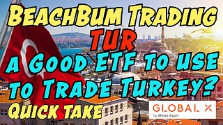 Is TUR a Good ETF to use to Trade Turkey? | Quick Take