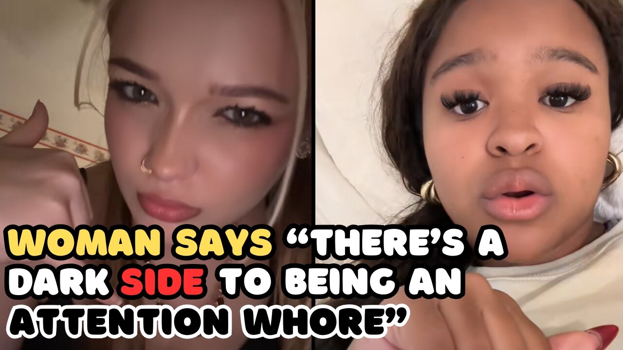 Black Girl Says She Is Suffering From Attention Drought and White Snow Bunny Say No More Little Boys
